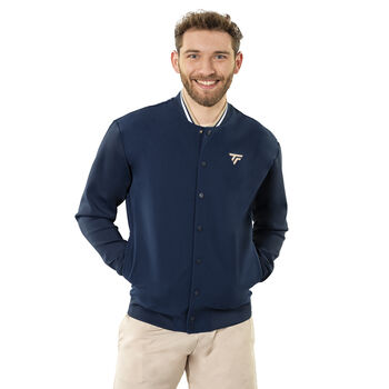 Navy Tech Bomber Jacket